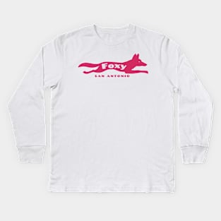 Fox On The Run Kids Long Sleeve T-Shirt